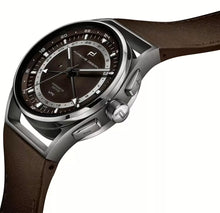 Laden Sie das Bild in den Galerie-Viewer, Porsche Design | 6023.4.05.003.07.2 | 1919 Globetimer UTC | Titan &amp; Braun | Automatik | COSC Chronometer | GMT | Datumsanzeige | Saphirglas | Swiss Made | NEU OVP | mit Box &amp; Papieren | COSC-Zertifikat | 2 Jahre Hersteller-Garantie