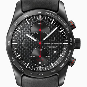 Porsche Design Chronotimer Series 1 | 6013.6.04.001.08.2 | Flyback Special Edition Black-Black | Automatik Chronograph | Manufaktur-Kaliber | COSC-Chronometer | Herren-Armbanduhr 42mm | Titan Saphirglas | Swiss Made | NEU OVP mit Box & Garantie