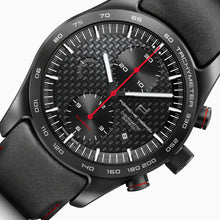 Laden Sie das Bild in den Galerie-Viewer, Porsche Design Chronotimer Series 1 | 6013.6.04.001.08.2 | Flyback Special Edition Black-Black | Automatik Chronograph | Manufaktur-Kaliber | COSC-Chronometer | Herren-Armbanduhr 42mm | Titan Saphirglas | Swiss Made | NEU OVP mit Box &amp; Garantie